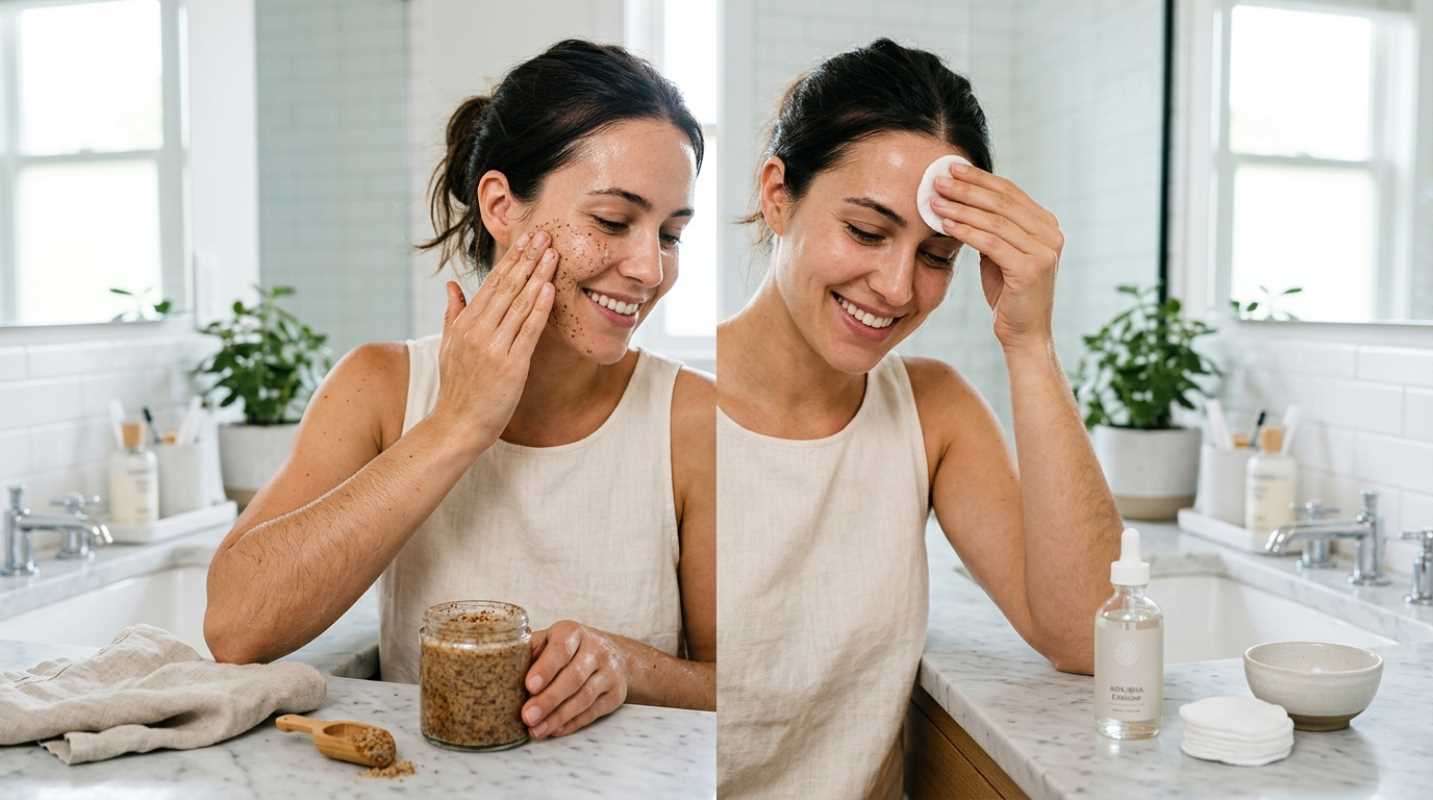 Exfoliation 101 Physical vs. Chemical Exfoliants